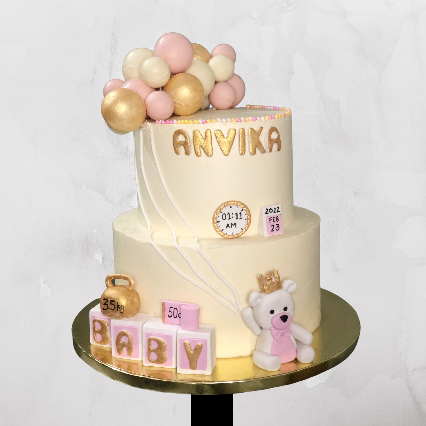 Baby Welcome Cake